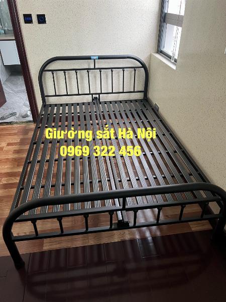 GIƯỜNG SẮT MỸ NGHỆ 1M6X2M