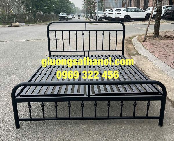 GIƯỜNG SẮT MỸ NGHỆ 1M6X2M